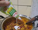 A picture of step 3 of Red Bean and Beef Curry.