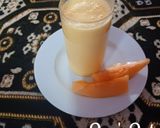 A picture of step 2 of Muskmelon Lassi.