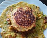 A picture of step 6 of Stuffed bread omelette without egg.