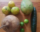 Foto del paso 1 de la receta: Pico de gallo de mango, pepino y jícama