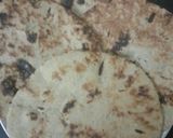 A picture of step 7 of Jowar Bhakri (Roti).