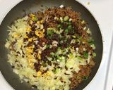 A picture of step 12 of Egg and Bacon Fried Rice 培根蛋炒飯.