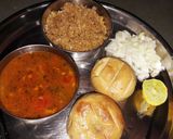 A picture of step 6 of Dal Baati Churma.