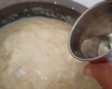A picture of step 4 of Nawabi Paneer Korma in white Gravy.