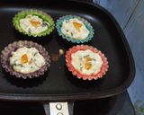 Foto langkah ke 5 dari resep Cheese chicken mushroom quiche with HC.