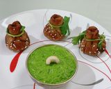 A picture of step 5 of Farali potli.