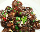 Hình bước làm 2 của món Bò lát kho khô(món chay)