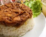 Foto langkah ke 5 dari resep Nasi Tim Ayam Kampung Super Nikmat.