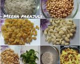 A picture of step 2 of Chiura / chiuda with dry fruits.