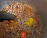 A picture of step 3 of Mattar Paneer n Rice#Theme Contest.