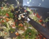 A picture of step 3 of Chicken manchow soup.
