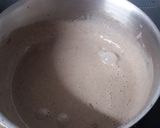 Foto del paso 11 de la receta: Bacallà cuinat a baixa temperatura sobre un llit de sofregit amb pols de vegetals,faves caramel·litzades salsa de bolets