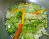 รูปขั้นตอนการทำที่ 3 ของ ราดหน้าหมูหมัก เส้นบุก คลีน
