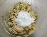 A picture of step 1 of Baked Hundvo Muffins.