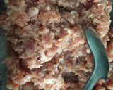 Hình bước làm 1 của món Chả lá lốt