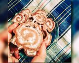 A picture of step 2 of Parle G swiss Rolls.