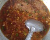 A picture of step 5 of Manchurian.