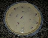 Une image de l'étape 2 de Quiche au chorizo.