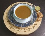 A picture of step 7 of Moong soup.