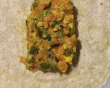 A picture of step 5 of Healthy Veg Mughlai paratha.