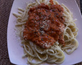 Foto del paso 6 de la receta: Pasta con salsa de tomates y queso