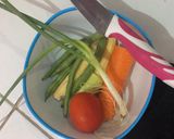 Foto langkah ke 1 dari resep Capcay sayur kuah pedas.