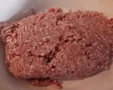 A picture of step 1 of Parmesan and mushroom meatloaf polpettone ai funghi e parmigiano.