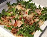 Foto del paso 3 de la receta Entrante de Navidad: Carpaccio de bacalao con vinagreta de Módena