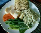 รูปขั้นตอนการทำที่ 1 ของ ราดหน้ากรุบกรอบเต้าหู้ไข่ไก่