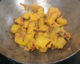 A picture of step 4 of Falahari Kaddu.