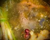 A picture of step 5 of Bún Bò Huế.