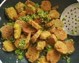 मटर के चटपटे गट्टे (Matar ke chatpate gatte recipe in Hindi) रेसिपी चरण 10 फोटो