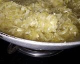 A picture of step 1 of Falahari lauki ka halwa.
