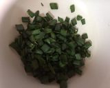 A picture of step 2 of Potatoes triangle cutlus.