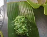Foto langkah ke 4 dari resep Kue Nagasari Pandan.
