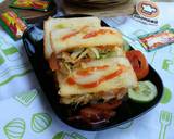 Cara Membuat Vegetable Omelette Sandwich 4