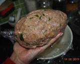 Giant Spaghetti Stuffed Meatball recipe step 5 photo