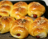 Foto langkah ke 6 dari resep Roti Sosis Sapi - Sausage Hotdog Bun,Delicious.