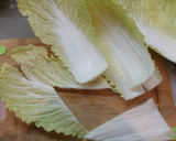 Foto del paso 1 de la receta: Ensalada de col china y rábano negro