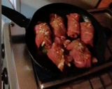 Foto del paso 1 de la receta: Rollitos de carne y arroz con verduras y cúrcuma