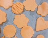 A picture of step 1 of Custard cookies.