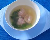 Foto langkah ke 7 dari resep Bakso kornet simple.