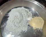 A picture of step 1 of Lachcha aloo Mathri.