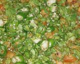 A picture of step 5 of Indian chole.