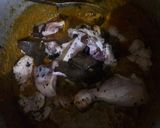 A picture of step 6 of Handi chicken curry.