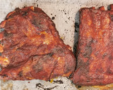 Foto del paso 7 de la receta: Tacos de Costilla  de Cerdo a las dos salsas Barbacoa y Raita