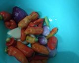 Foto langkah ke 1 dari resep 188. Tumis terong daun melinjo.