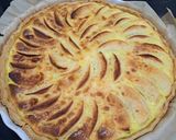 Une image de l'étape 4 de Tarte alsacienne aux pommes.