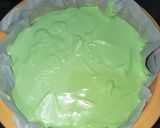 Foto langkah ke 5 dari resep Pandan Ogura Cake.