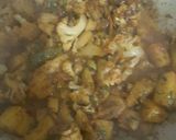A picture of step 5 of Dhaba Style Potato Cauliflower.